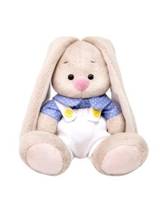 Мягкая игрушка Зайка Ми в белом комбинезоне / SidX-440 Budi basa