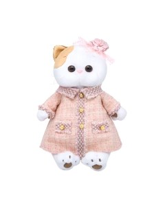 Мягкая игрушка Ли-Ли в розовом костюме в клетку / LK24-028 Budi basa