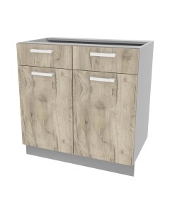 Шкаф-стол кухонный Интерлиния Компо НШ80рш2