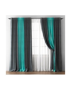 Комплект штор Pasionaria Кирстен 480x250 с подхватами