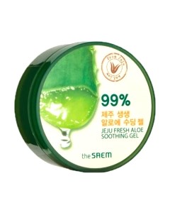 Гель для тела The Saem Jeju Fresh Aloe Soothing Gel 99% Универсальный увлажняющий The saem