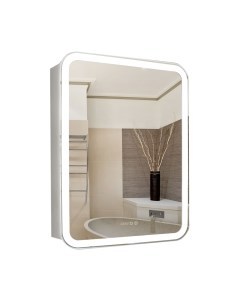 Шкаф с зеркалом для ванной Silver Mirrors Фиджи 60 / LED-00002363 Silver mirrors