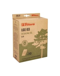 Комплект расходных материалов для пылесоса Filtero ECOLine LGE 03 S-Bag