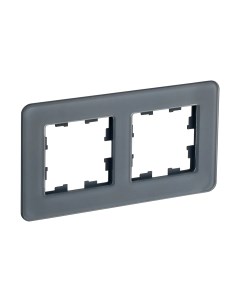 Рамка для выключателей и розеток IEK Brite BR-M22-G-41-K53 Iek