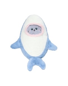 Мягкая игрушка Кот в костюме акулы / 10126921 Sima-land