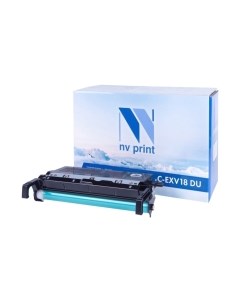 Блок фотобарабана NV Print NV-CEXV18DU Nv print