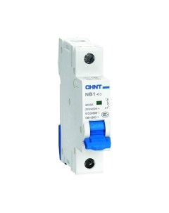 Выключатель автоматический Chint NB1-63 1P 25A 6кА B (R) / 179605