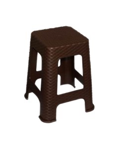 Табурет пластиковый Ротанг / 220201 Violet