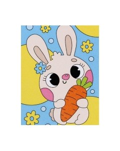 Картина по номерам Любопытный зайчик / 9071324 Школа талантов