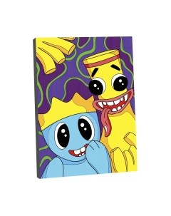 Картина по номерам Монстры-друзья / 9403052 Школа талантов