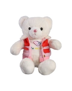 Мягкая игрушка Little Friend Мишка в розовой курточке / 9905633 Milo toys