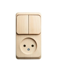 Блок выключатель+розетка Systeme (Schneider) Electric Этюд BPA16-205D Systeme (schneider) electric