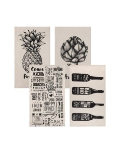 Набор полотенец Доляна Семейное счастье / 5215745