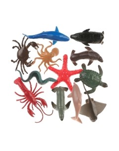 Набор фигурок игровых Морские животные / P9608-12 Играем вместе