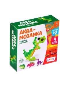 Развивающая игра Эврики Динозавры. Аквамозаика для детей / 2933733