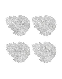 Набор плейсматов Nouvelle Серебряный листок / 9903070-Н4