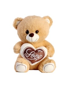 Мягкая игрушка Sima-Land Медведь с сердцем / 10063549 Sima-land