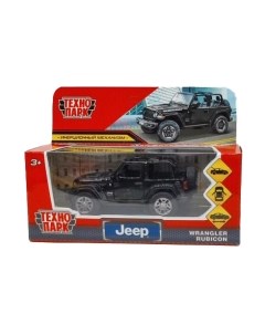 Автомобиль игрушечный Технопарк Jeep Wrangler Rubicon / RUBICON3D-12-BK