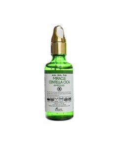 Сыворотка для лица Ekel Miracle Centella Cica Ampoule AHA, BHA, PHA Green