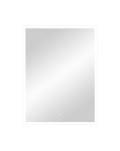 Зеркало Континент Frame White Led 60x80