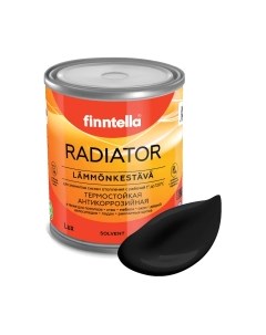 Краска Radiator Musta / F-19-1-1-FL135 Finntella