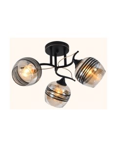 Потолочный светильник Mirastyle MX-5088/3 B BK