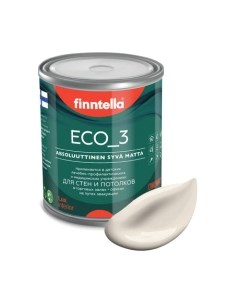Краска Eco 3 Wash and Clean Samppanja / F-08-1-1-LG28 Finntella