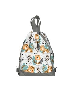 Мешок для обуви Каляка-Маляка Леопард / МДОРКМ-Л Каляка-маляка