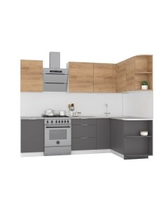 Кухонный гарнитур Интермебель Микс Топ-12 2.0x1.5м правая