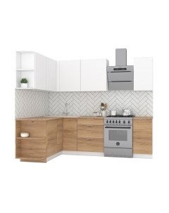 Кухонный гарнитур Интермебель Микс Топ-11 1.9x1.5м левая