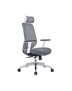 Кресло офисное Norden Имидж Gray 2 / YS-0817H(FY+FY)W