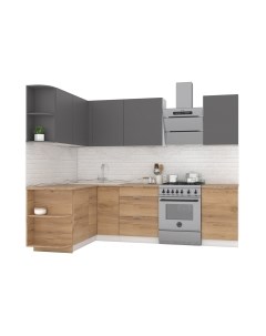 Кухонный гарнитур Интермебель Микс Топ-15 2.0x1.6м левая