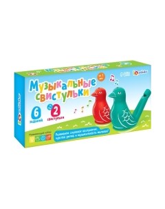 Развивающий игровой набор Zabiaka Музыкальные свистульки / 9179094
