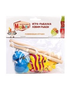 Развивающий игровой набор Mapacha Рыбалка. Ловим рыбок / 76630