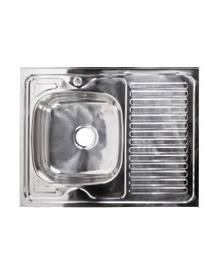 Мойка кухонная AKS Накладная 80x60 левая Aks