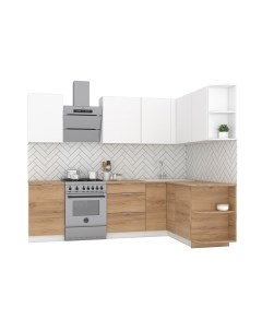 Кухонный гарнитур Интермебель Микс Топ-15 2.0x1.6м правая