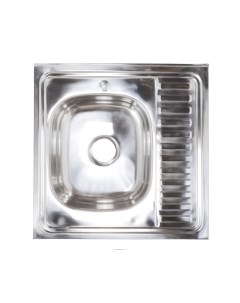 Мойка кухонная AKS Накладная 60x60 левая Aks