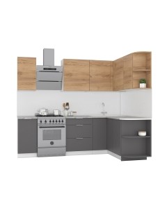 Кухонный гарнитур Интермебель Микс Топ-11 1.9x1.5м правая