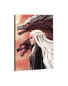 Картина по номерам Школа талантов Хозяйка драконов / 9897649