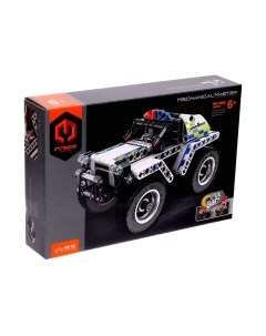 Конструктор инерционный Полицейский джип / 7882825 Sima-land