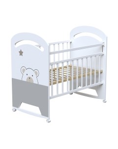 Детская кроватка Birba колесо-качалка Vdk