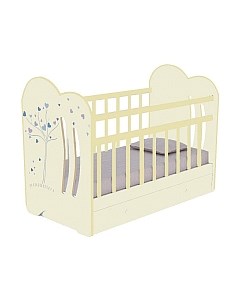 Детская кроватка Wind Tree с маятником и ящиком Vdk