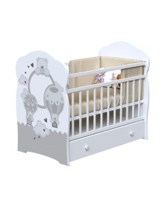 Детская кроватка VDK New Joy маятник и ящик Vdk