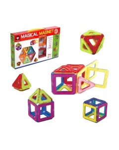 Конструктор магнитный Xinbida Магический магнит (20 деталей) / 2336531
