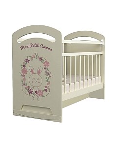 Детская кроватка Mon Amur колесо-качалка с маятником Vdk