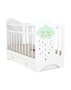 Детская кроватка Nicole маятник-ящик Vdk