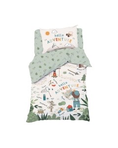Комплект постельного белья Этель Hello, Adventure 1.5сп / 9935049