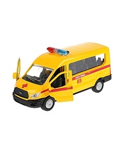 Автомобиль игрушечный Технопарк Ford Transit. Скорая / SB-18-18-A-Y-WB