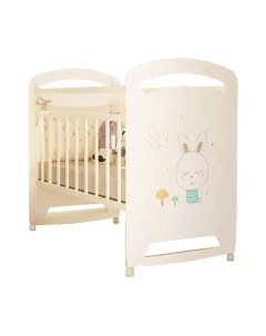 Детская кроватка Lucy колесо-качалка Vdk