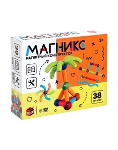 Конструктор магнитный Unicon Магникс / 9444935
